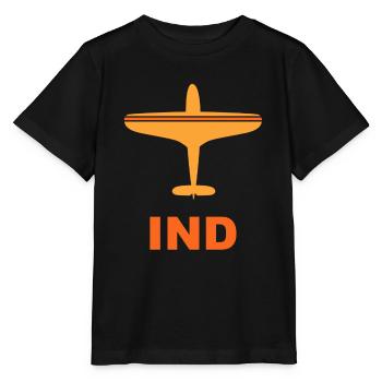 Flughafen Indianapolis - Spotter - Spotting - USA - Stanley/Stella Kinder T-Shirt MINI CREATOR  - Schwarz - Vorne - Mikhail (115cm)