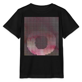 Letter O, name, the letter O - Stanley/Stella MINI CREATOR Kids’ T-Shirt - black - Front - Mikhail (115cm)