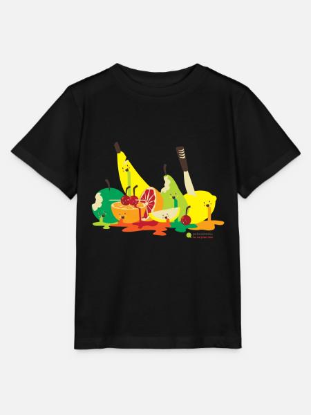 Ermordetes Obst - Stanley/Stella Kinder T-Shirt MINI CREATOR - Schwarz
