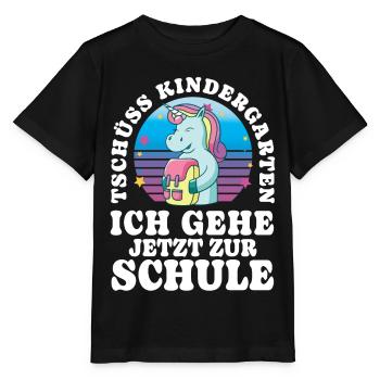 Einschulung 07 Zeichenfläche 15 - Stanley/Stella Kinder T-Shirt MINI CREATOR  - Schwarz - Vorne - Mikhail (115cm)