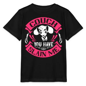 Couch, du hast mich erschlagen - Stanley/Stella Kinder T-Shirt MINI CREATOR  - Schwarz - Vorne - Mikhail (115cm)