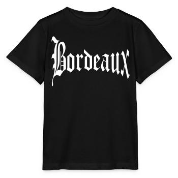 Bordeaux - T-shirt bio MINI CREATOR Stanley/Stella Enfant - noir - Devant - Mikhail (115cm)