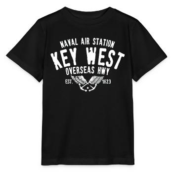 Marineflugplatz Key West Florida - Stanley/Stella Kinder T-Shirt MINI CREATOR  - Schwarz - Vorne - Mikhail (115cm)
