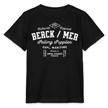 Berck sur Mer Segelzubehör - Stanley/Stella Kinder T-Shirt MINI CREATOR  - Schwarz - Vorne - Mikhail (115cm)