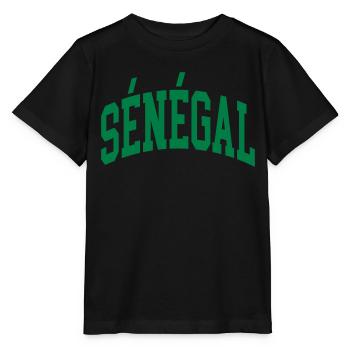 Sénégal - T-shirt bio MINI CREATOR Stanley/Stella Enfant - noir - Devant - Mikhail (115cm)