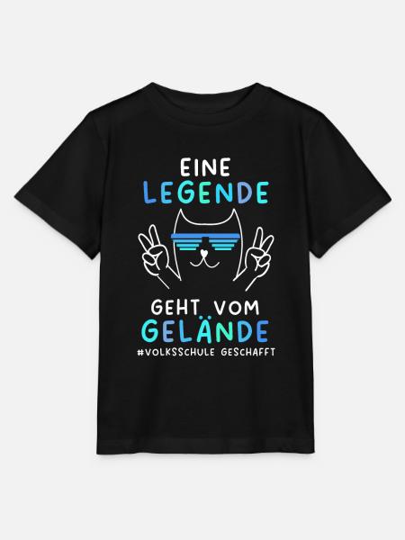 Volksschule Abgänger 2024 Tschüss Volksschule - Stanley/Stella Kinder T-Shirt MINI CREATOR - Schwarz