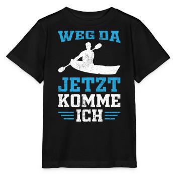 Kanurennsport Sport Kanu Kanusport - Stanley/Stella Kinder T-Shirt MINI CREATOR  - Schwarz - Vorne - Mikhail (115cm)
