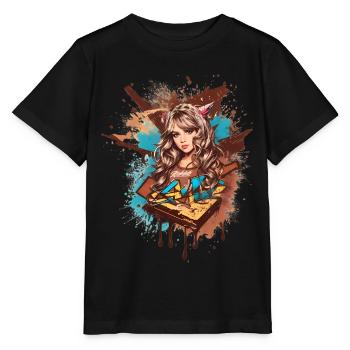 Sweet Lady - Stanley/Stella Kinder T-Shirt MINI CREATOR  - Schwarz - Vorne - Mikhail (115cm)