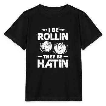D20 Dice Fantasy Jeu de rôle Cadeau de jeu de rôle - T-shirt bio MINI CREATOR Stanley/Stella Enfant - noir - Devant - Mikhail (115cm)