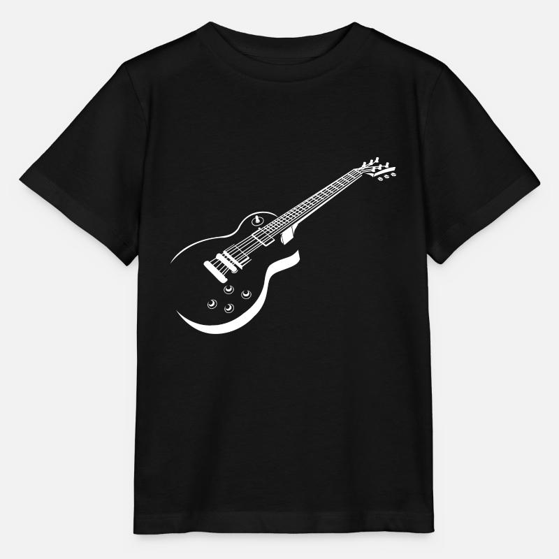 guitariste - T-shirt bio MINI CREATOR Stanley/Stella Enfant - noir