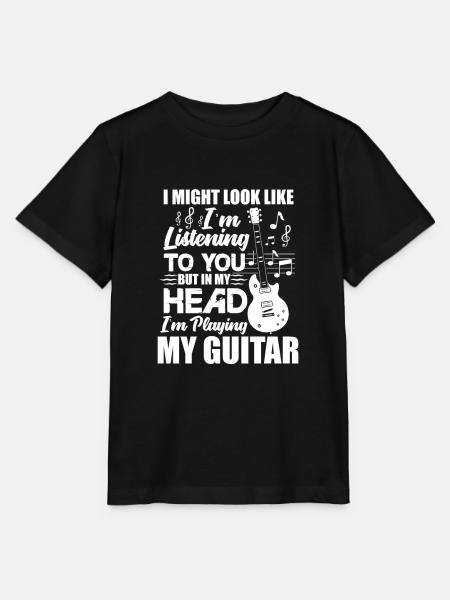Gitarrist - Stanley/Stella Kinder T-Shirt MINI CREATOR - Schwarz