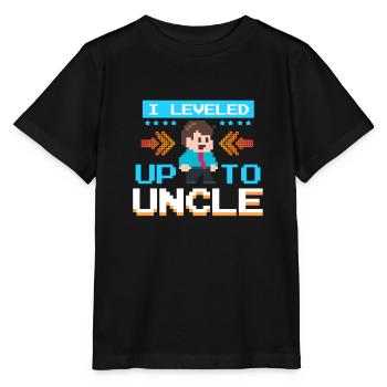 oncle - T-shirt bio MINI CREATOR Stanley/Stella Enfant - noir - Devant - Mikhail (115cm)