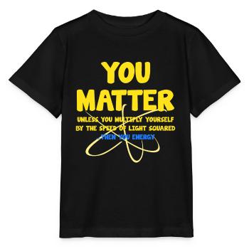 science - T-shirt bio MINI CREATOR Stanley/Stella Enfant - noir - Devant - Mikhail (115cm)