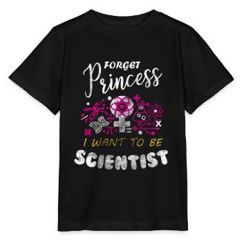 scientifique - T-shirt bio MINI CREATOR Stanley/Stella Enfant - noir - Devant - Mikhail (115cm)