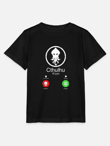 Cthulhu - Stanley/Stella MINI CREATOR Kids’ T-Shirt - black