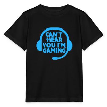 Jeu Headphone Gamer Gamer Jeu cadeau - T-shirt bio MINI CREATOR Stanley/Stella Enfant - noir - Devant - Mikhail (115cm)