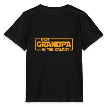 Opa - Stanley/Stella Kinder T-Shirt MINI CREATOR  - Schwarz - Vorne - Mikhail (115cm)