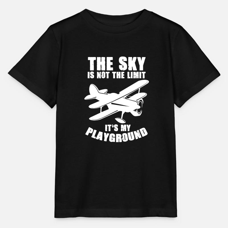 Pilote - T-shirt bio MINI CREATOR Stanley/Stella Enfant - noir