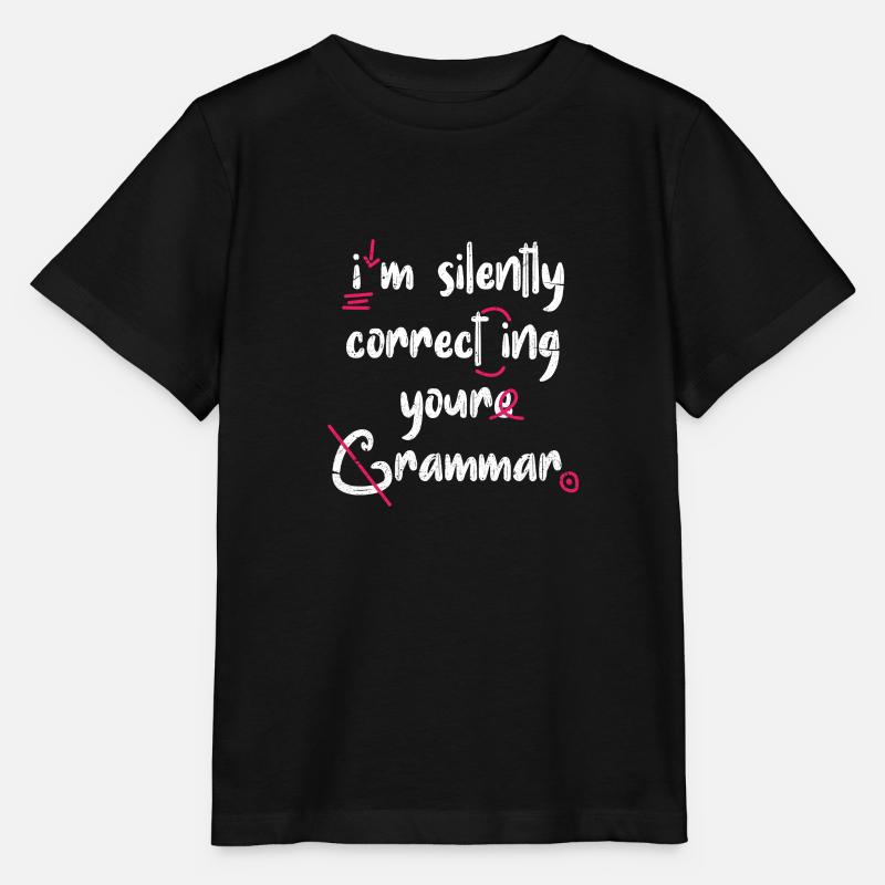 Cadeau de l'examen d'enseignant - T-shirt bio MINI CREATOR Stanley/Stella Enfant - noir