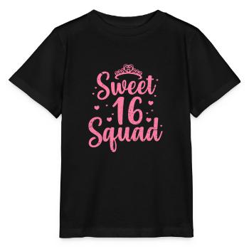 Doux seize 16 ans bday 2003 cadeau de fête - T-shirt bio MINI CREATOR Stanley/Stella Enfant - noir - Devant - Mikhail (115cm)