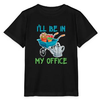 Gartenarbeit - Stanley/Stella Kinder T-Shirt MINI CREATOR  - Schwarz - Vorne - Mikhail (115cm)