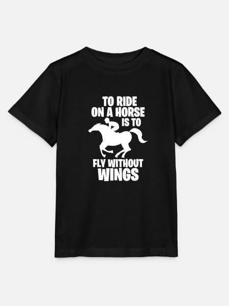 Reiterin - Stanley/Stella Kinder T-Shirt MINI CREATOR - Schwarz