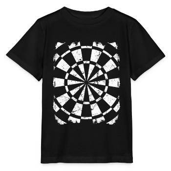 Dart Outfit Darts Trikot Dartmannschaft - Stanley/Stella Kinder T-Shirt MINI CREATOR  - Schwarz - Vorne - Mikhail (115cm)