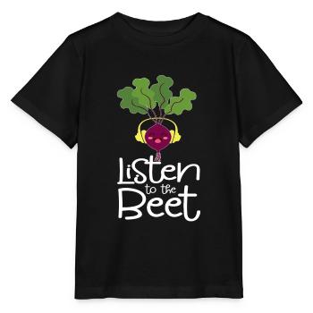 Listen to the Beet DJ Rübe - Stanley/Stella Kinder T-Shirt MINI CREATOR  - Schwarz - Vorne - Mikhail (115cm)