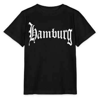 Hambourg - T-shirt bio MINI CREATOR Stanley/Stella Enfant - noir - Devant - Mikhail (115cm)