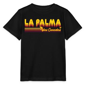 La Palma Island of the Canary Islands - Stanley/Stella MINI CREATOR Kids’ T-Shirt - black - Front - Mikhail (115cm)