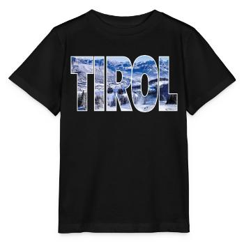 Tirol - Stanley/Stella Kinder T-Shirt MINI CREATOR  - Schwarz - Vorne - Mikhail (115cm)