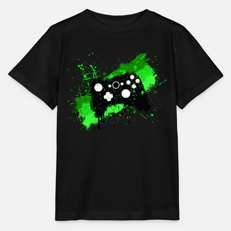 Box Graffiti Gamer - T-shirt bio MINI CREATOR Stanley/Stella Enfant - noir