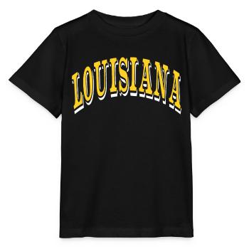 Louisiana - Stanley/Stella MINI CREATOR Kids’ T-Shirt - black - Front - Mikhail (115cm)