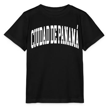 Ciudad de Panama - T-shirt bio MINI CREATOR Stanley/Stella Enfant - noir - Devant - Mikhail (115cm)