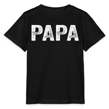 Dad Dad Dad Gift - Stanley/Stella MINI CREATOR Kids’ T-Shirt - black - Front - Mikhail (115cm)
