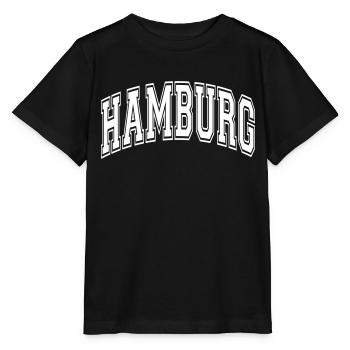 Hambourg - T-shirt bio MINI CREATOR Stanley/Stella Enfant - noir - Devant - Mikhail (115cm)