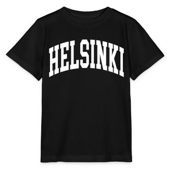 Helsinki - Stanley/Stella Kinder T-Shirt MINI CREATOR  - Schwarz - Vorne - Mikhail (115cm)