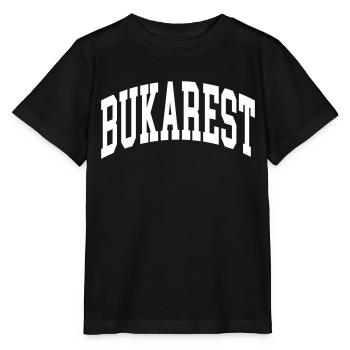 Bukarest - Stanley/Stella Kinder T-Shirt MINI CREATOR  - Schwarz - Vorne - Mikhail (115cm)