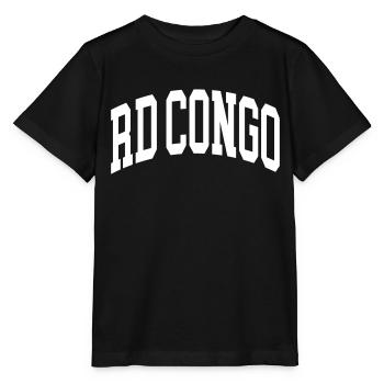 Kongo - Stanley/Stella Kinder T-Shirt MINI CREATOR  - Schwarz - Vorne - Mikhail (115cm)