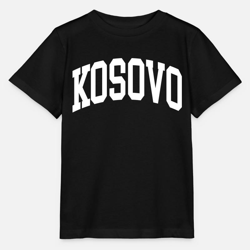 Kosovo - T-shirt bio MINI CREATOR Stanley/Stella Enfant - noir