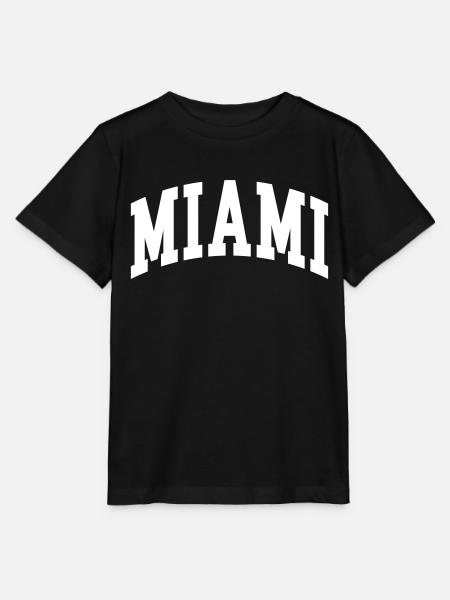 Miami - Stanley/Stella Kinder T-Shirt MINI CREATOR  - Schwarz
