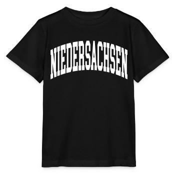 Basse-Saxe - T-shirt bio MINI CREATOR Stanley/Stella Enfant - noir - Devant - Mikhail (115cm)