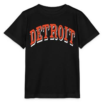 Detroit - Stanley/Stella Kinder T-Shirt MINI CREATOR  - Schwarz - Vorne - Mikhail (115cm)