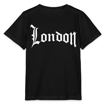 Londres - T-shirt bio MINI CREATOR Stanley/Stella Enfant - noir - Devant - Mikhail (115cm)