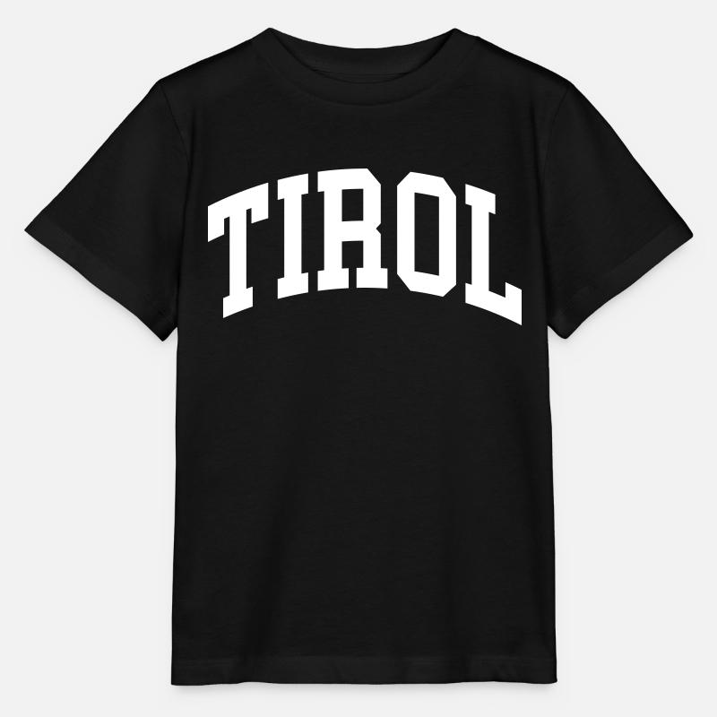 Tyrol - T-shirt bio MINI CREATOR Stanley/Stella Enfant - noir