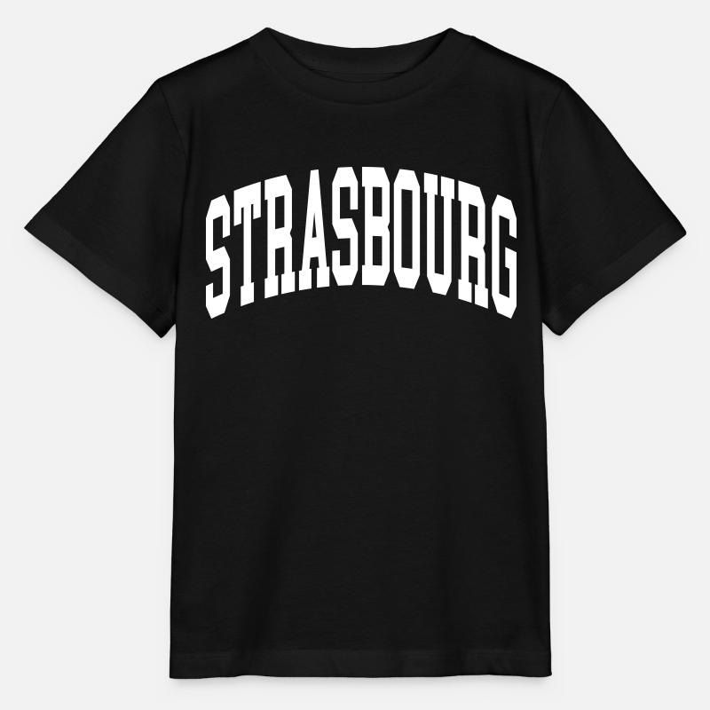 Strasbourg - Stanley/Stella Kinder T-Shirt MINI CREATOR  - Schwarz