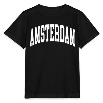 Amsterdam - Stanley/Stella Kinder T-Shirt MINI CREATOR  - Schwarz - Vorne - Mikhail (115cm)