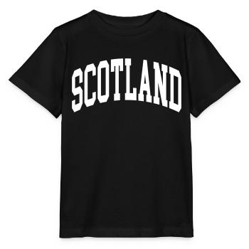 Écosse - T-shirt bio MINI CREATOR Stanley/Stella Enfant - noir - Devant - Mikhail (115cm)