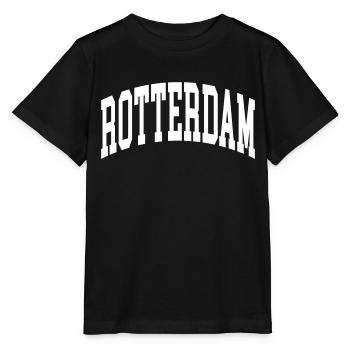 Rotterdam - T-shirt bio MINI CREATOR Stanley/Stella Enfant - noir - Devant - Mikhail (115cm)