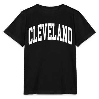 Cleveland - T-shirt bio MINI CREATOR Stanley/Stella Enfant - noir - Devant - Mikhail (115cm)